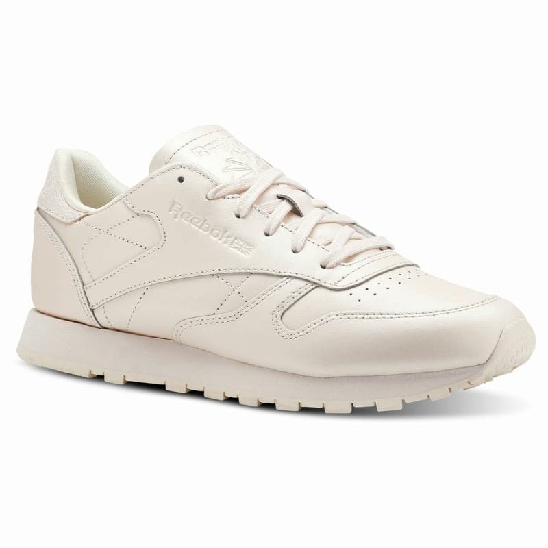 Reebok Classic Leather Tenisky Damske - Ruzove MR3899PG